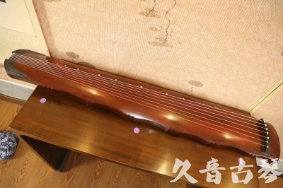 台中市●久音古琴  ●典藏系列 20230807 [红洒金竹节]